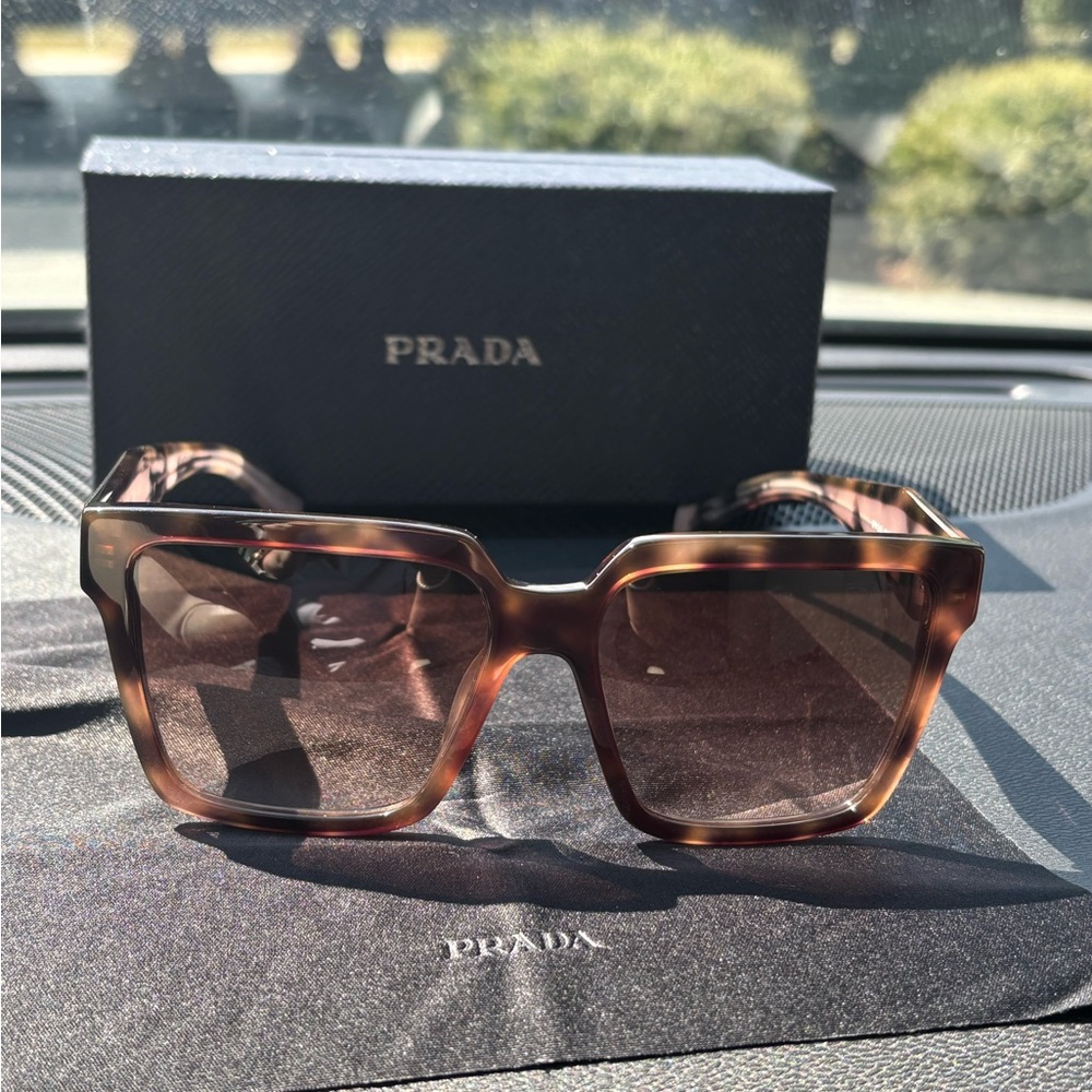 Prada Tortoise Shell Sunglasses